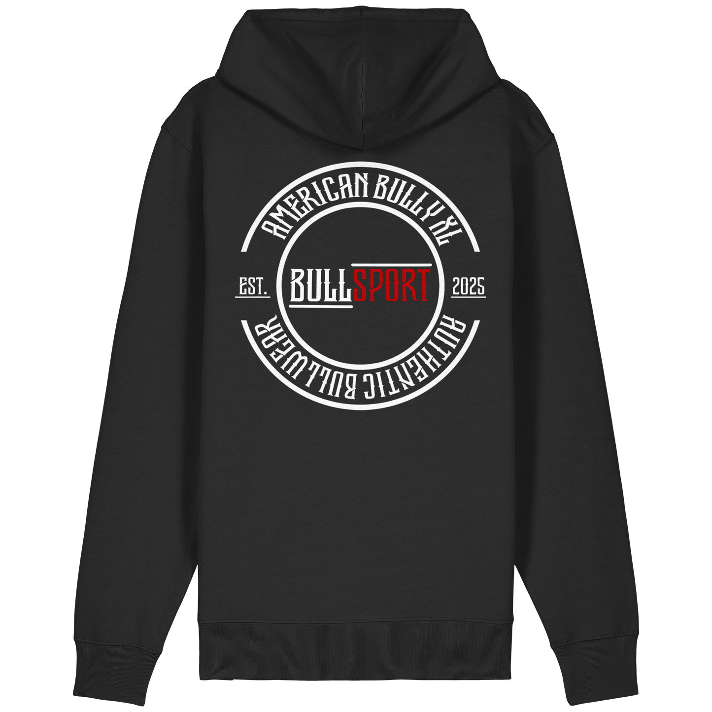 Zip Hoodie Circle EST.2025 American Bully XL