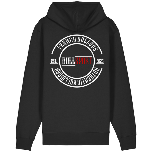 Zip Hoodie Circle EST.2025 French Bulldog