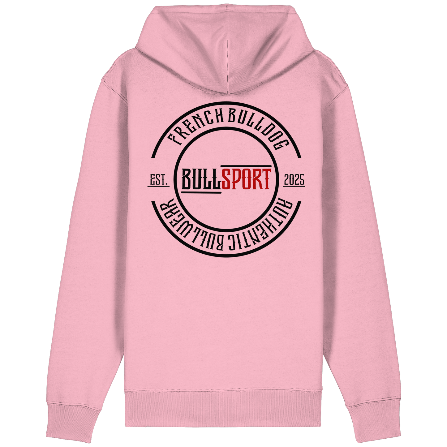Zip Hoodie Circle EST.2025 French Bulldog