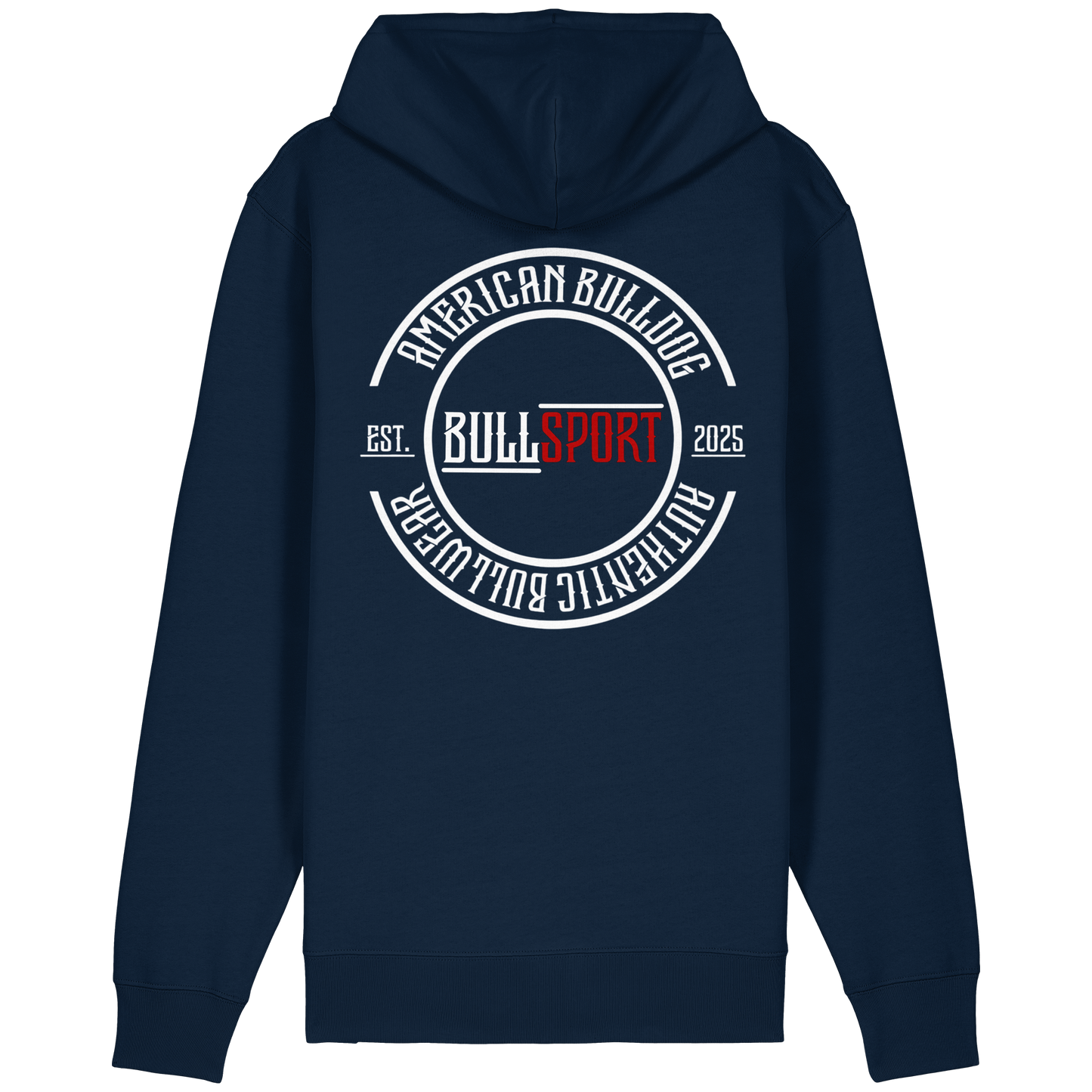 Zip Hoodie Circle EST.2025 American Bulldog
