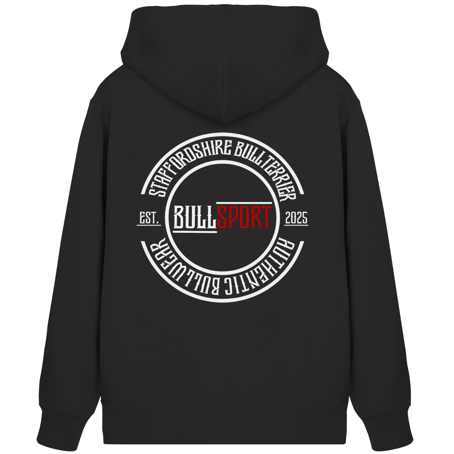 ZIP Hoodie Staffordshire Bullterrier Circle EST.2025