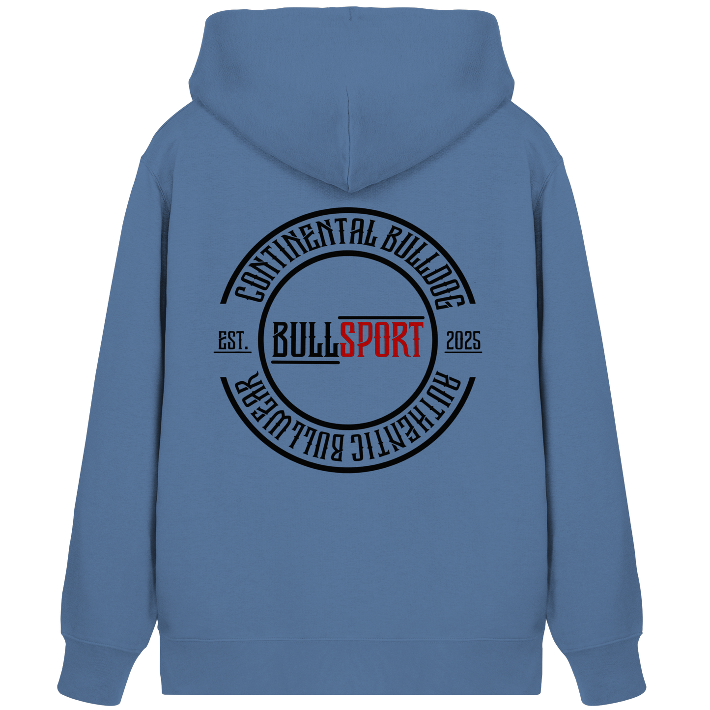 Zip Hoodie Continental Bulldog Circle EST.2025