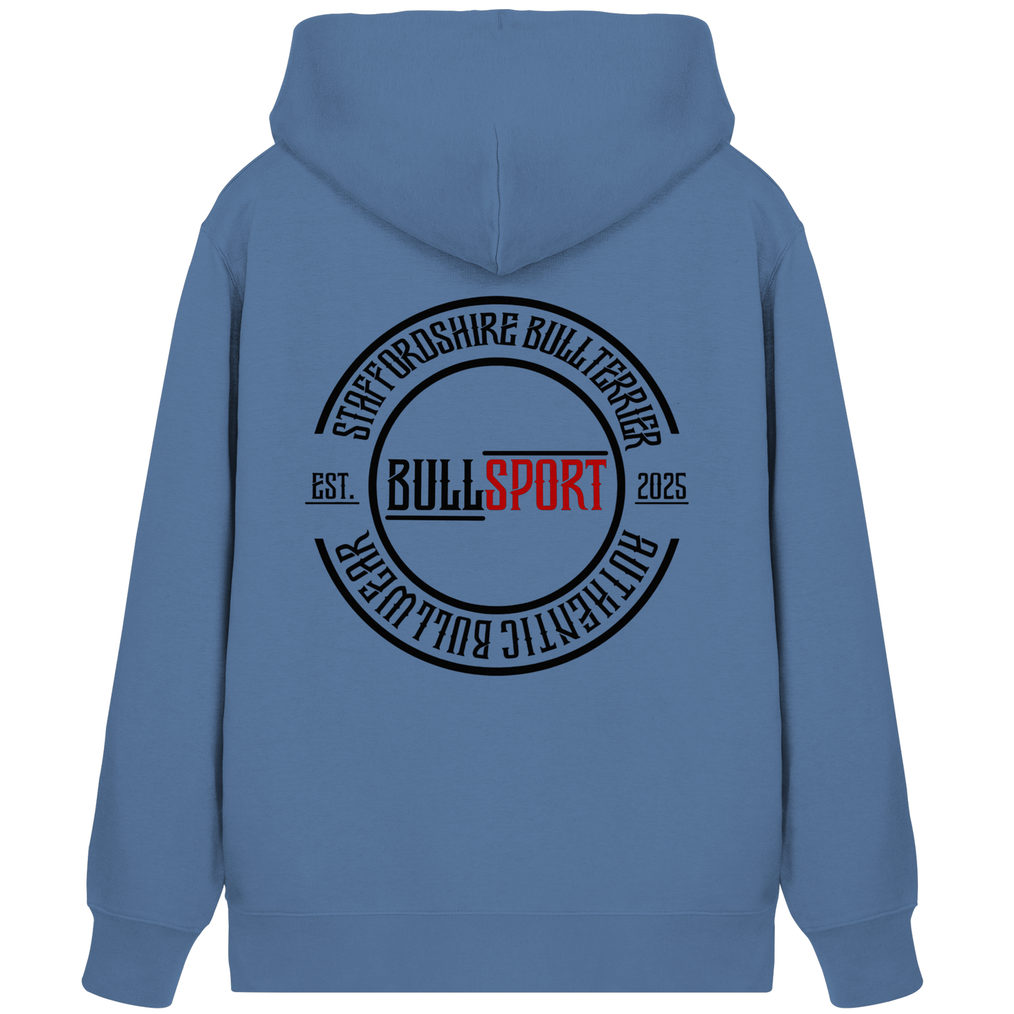 ZIP Hoodie Staffordshire Bullterrier Circle EST.2025