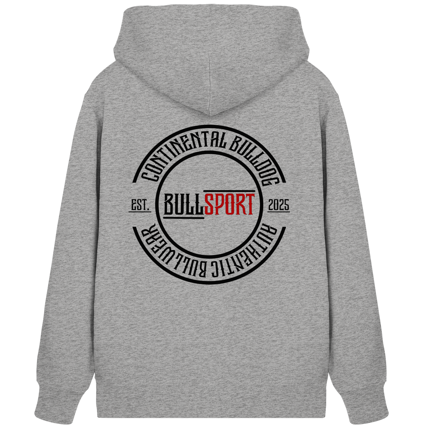 Zip Hoodie Continental Bulldog Circle EST.2025