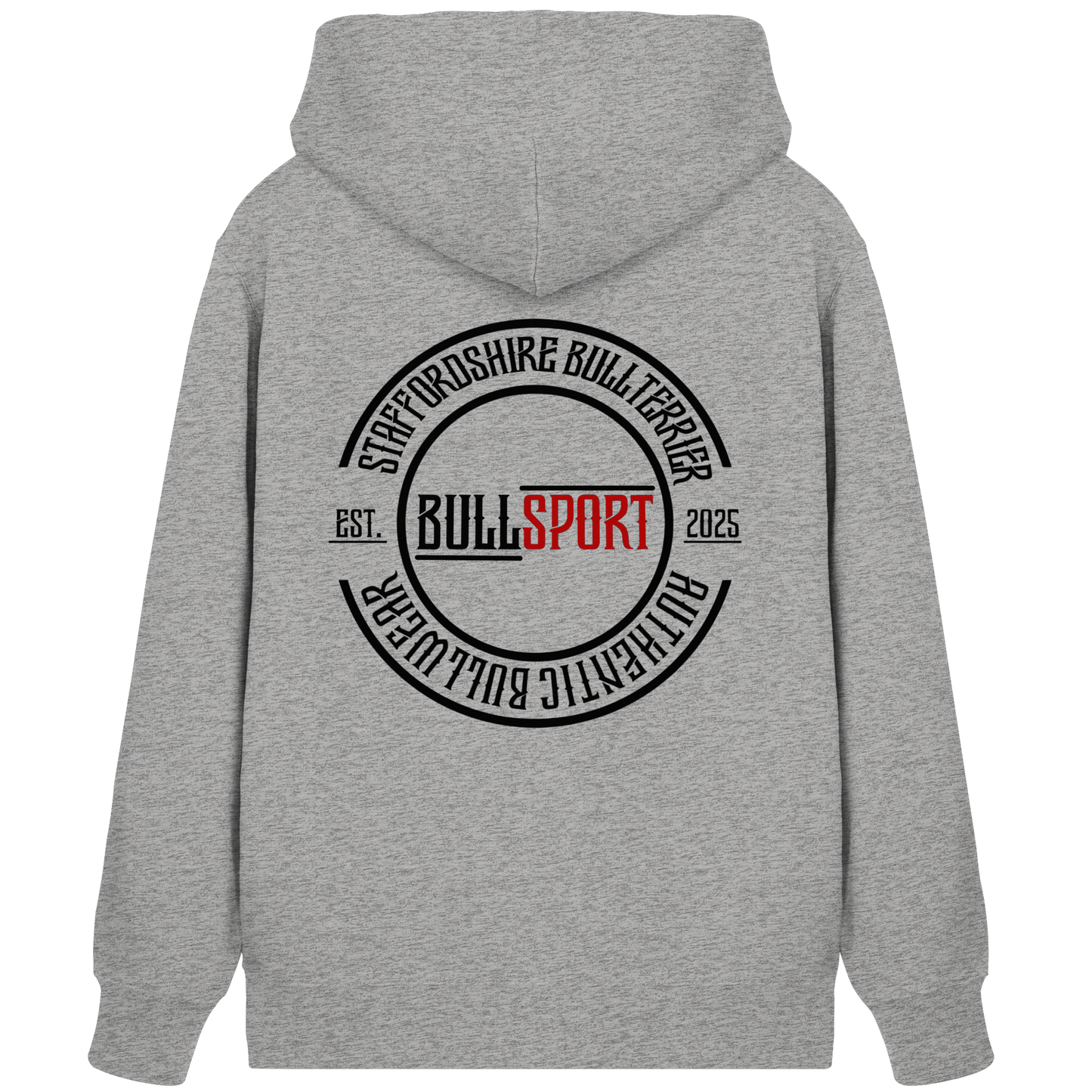 ZIP Hoodie Staffordshire Bullterrier Circle EST.2025