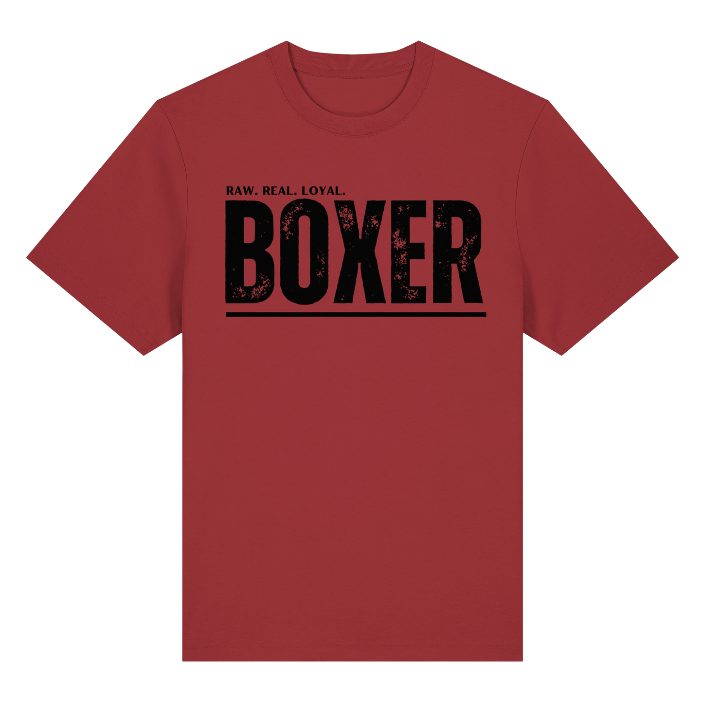 T-Shirt Boxer RAW. REAL. LOYAL. - BULLSPORT