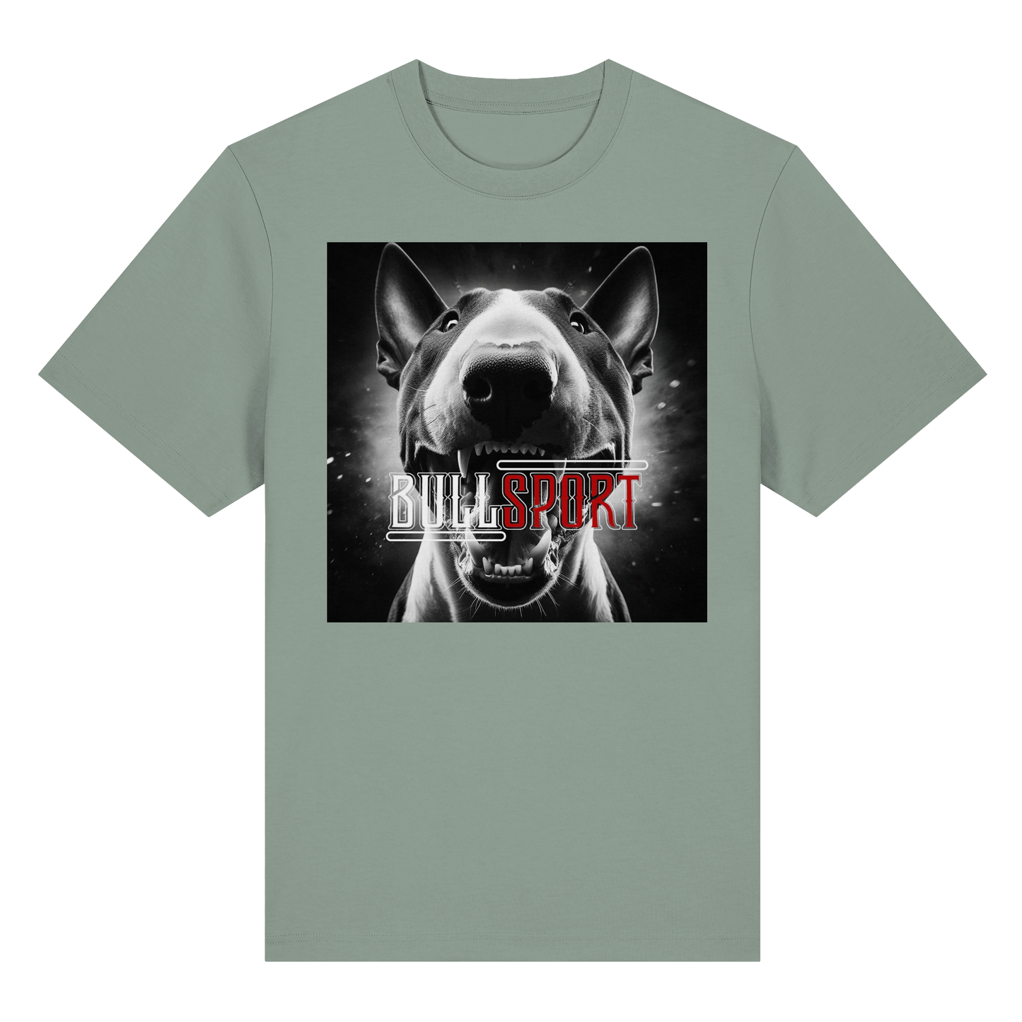 T-Shirt Angry Bullterrier