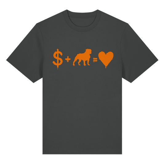 T-Shirt $ + Old English Bulldog = Love