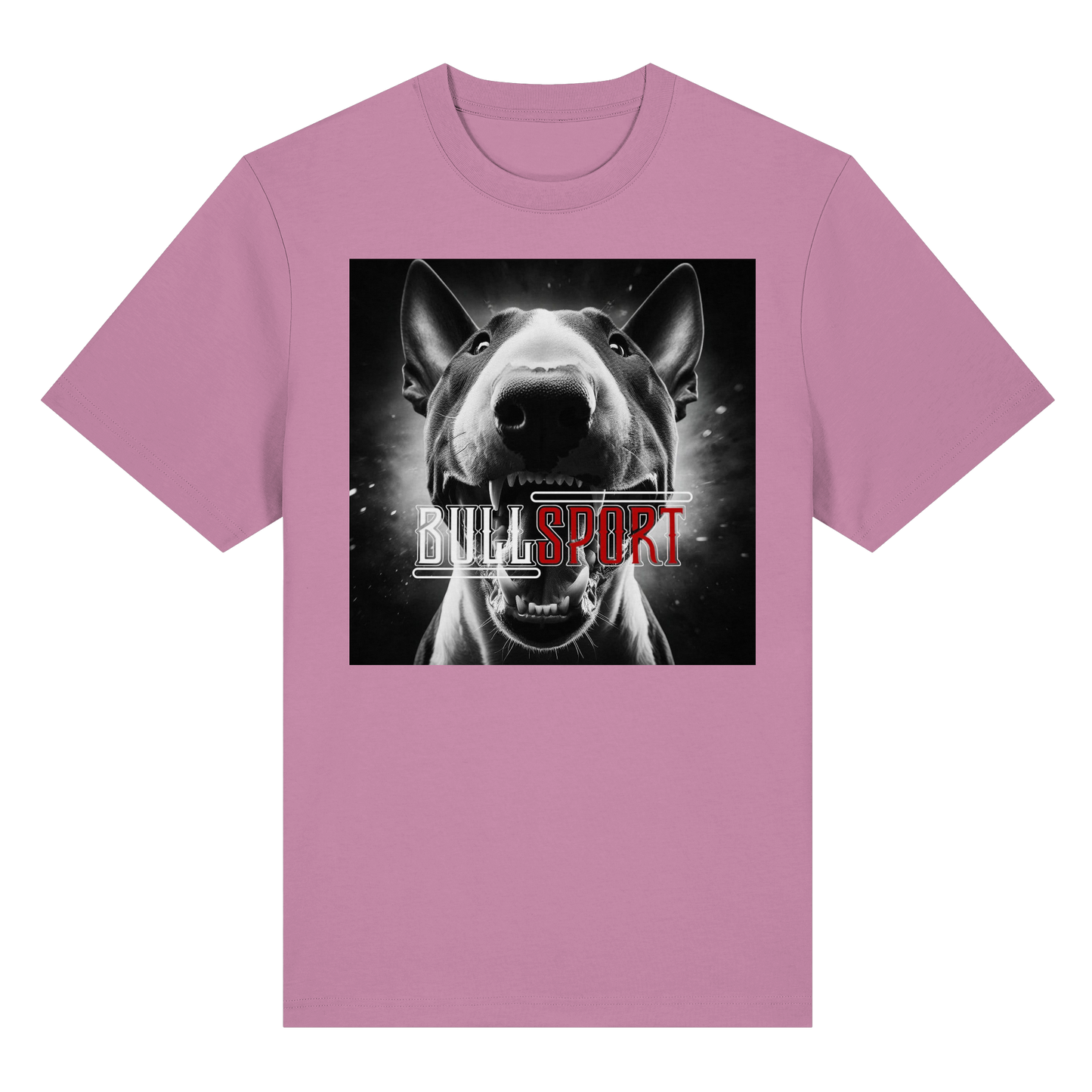 T-Shirt Angry Bullterrier