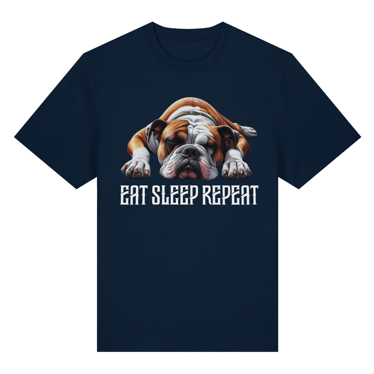T-Shirt Eat Sleep Repeat Bulldog