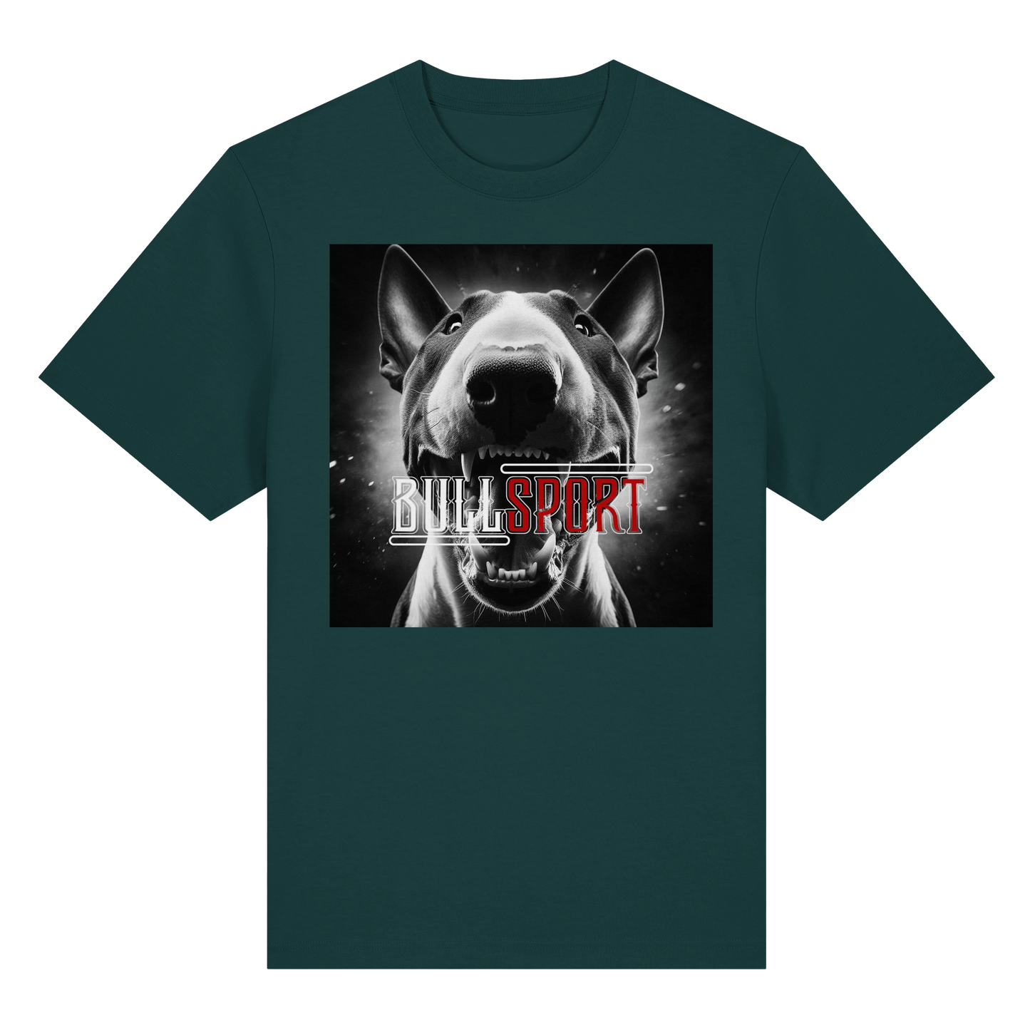 T-Shirt Angry Bullterrier