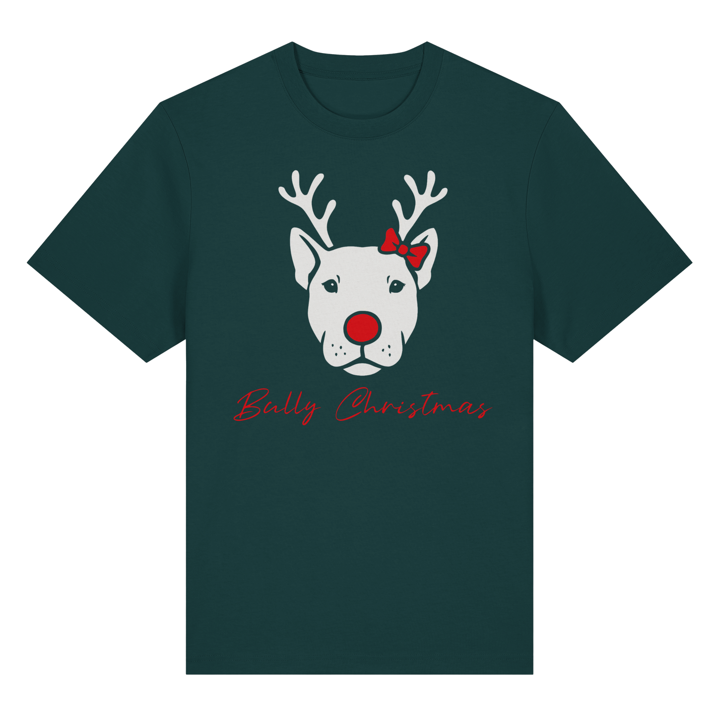 T-Shirt Bullterrier Rudolph