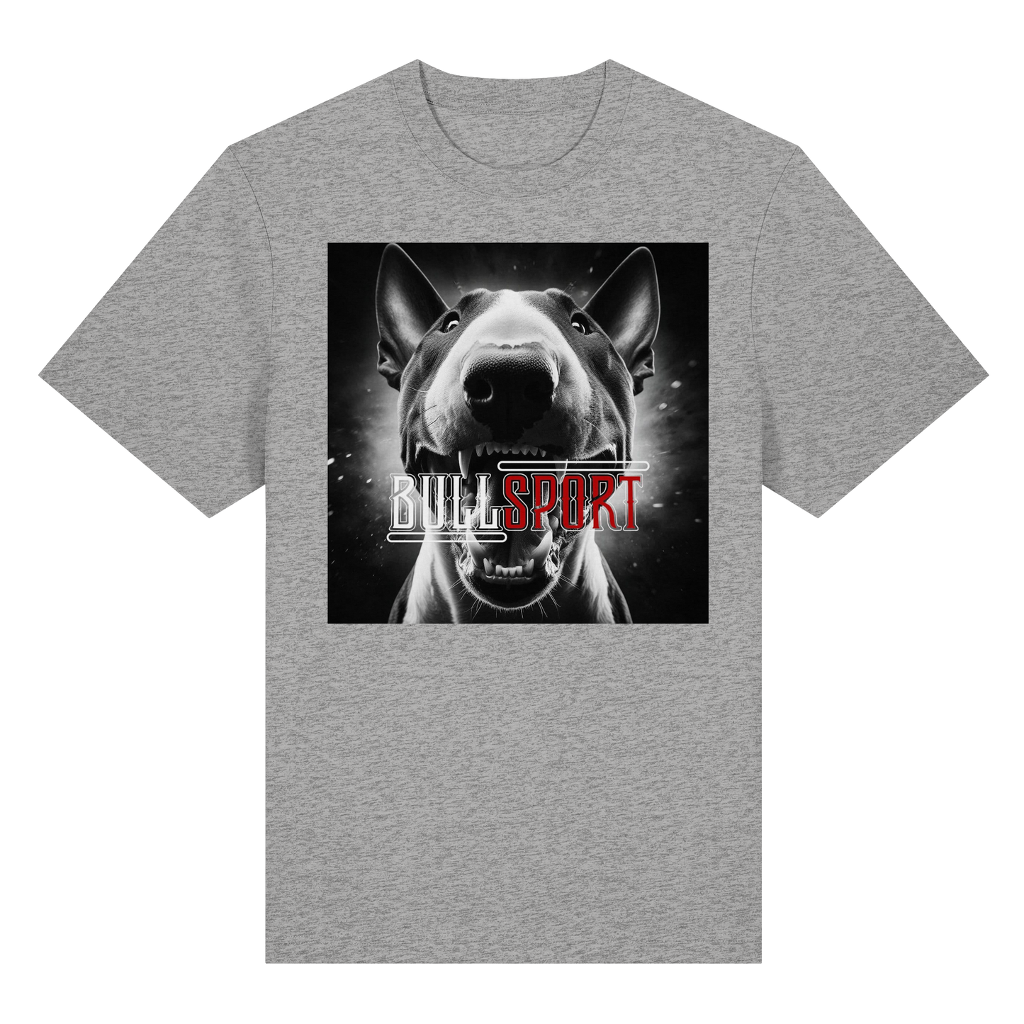 T-Shirt Angry Bullterrier