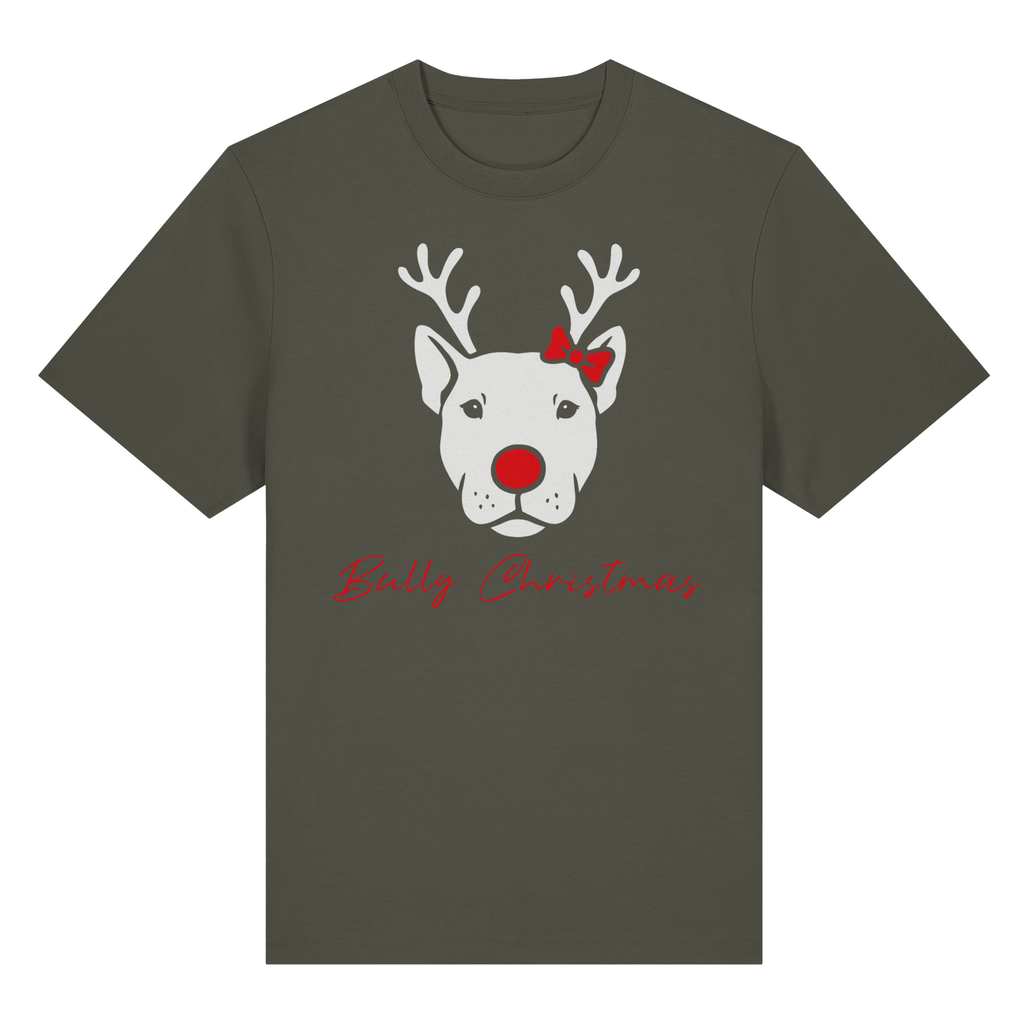 T-Shirt Bullterrier Rudolph