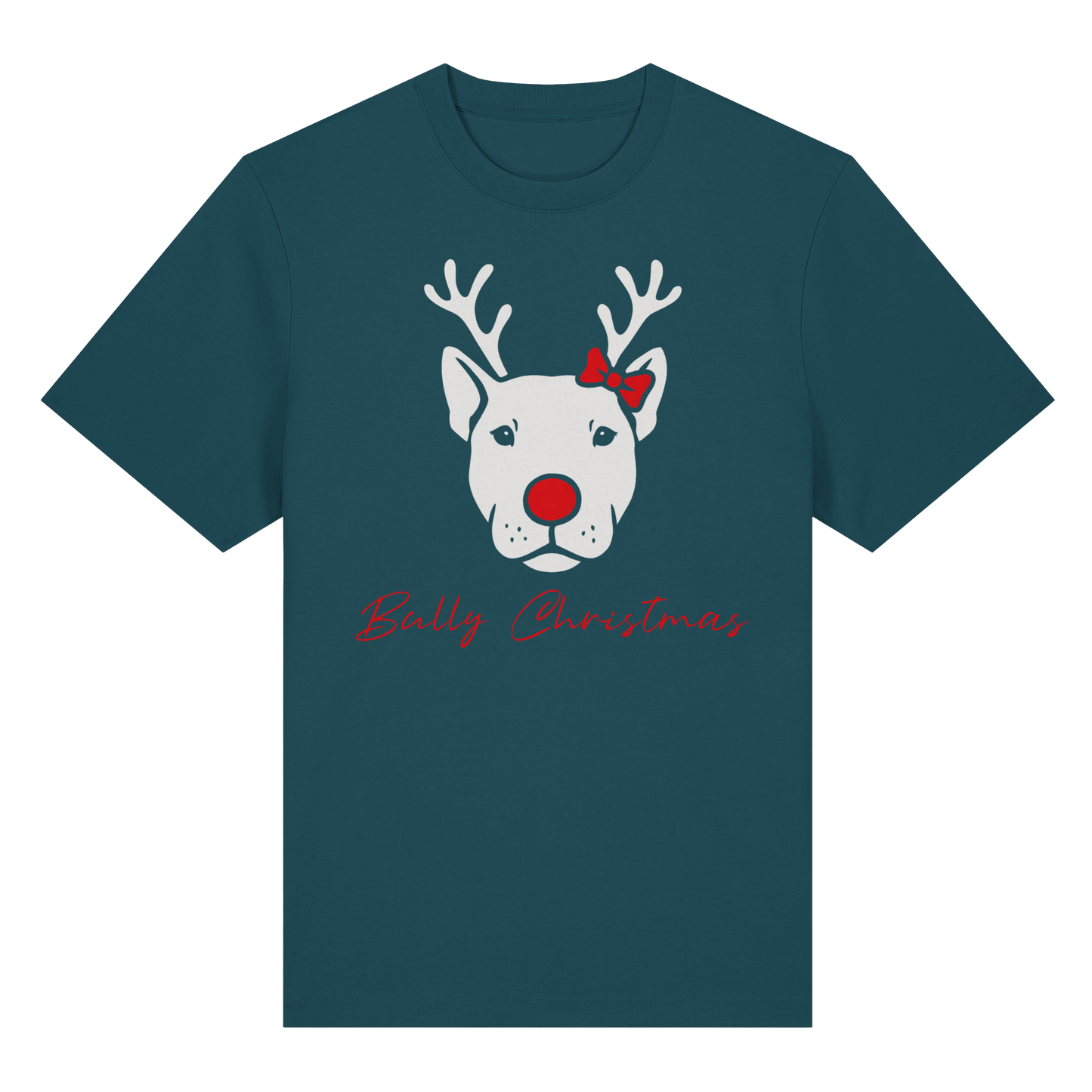 T-Shirt Bullterrier Rudolph