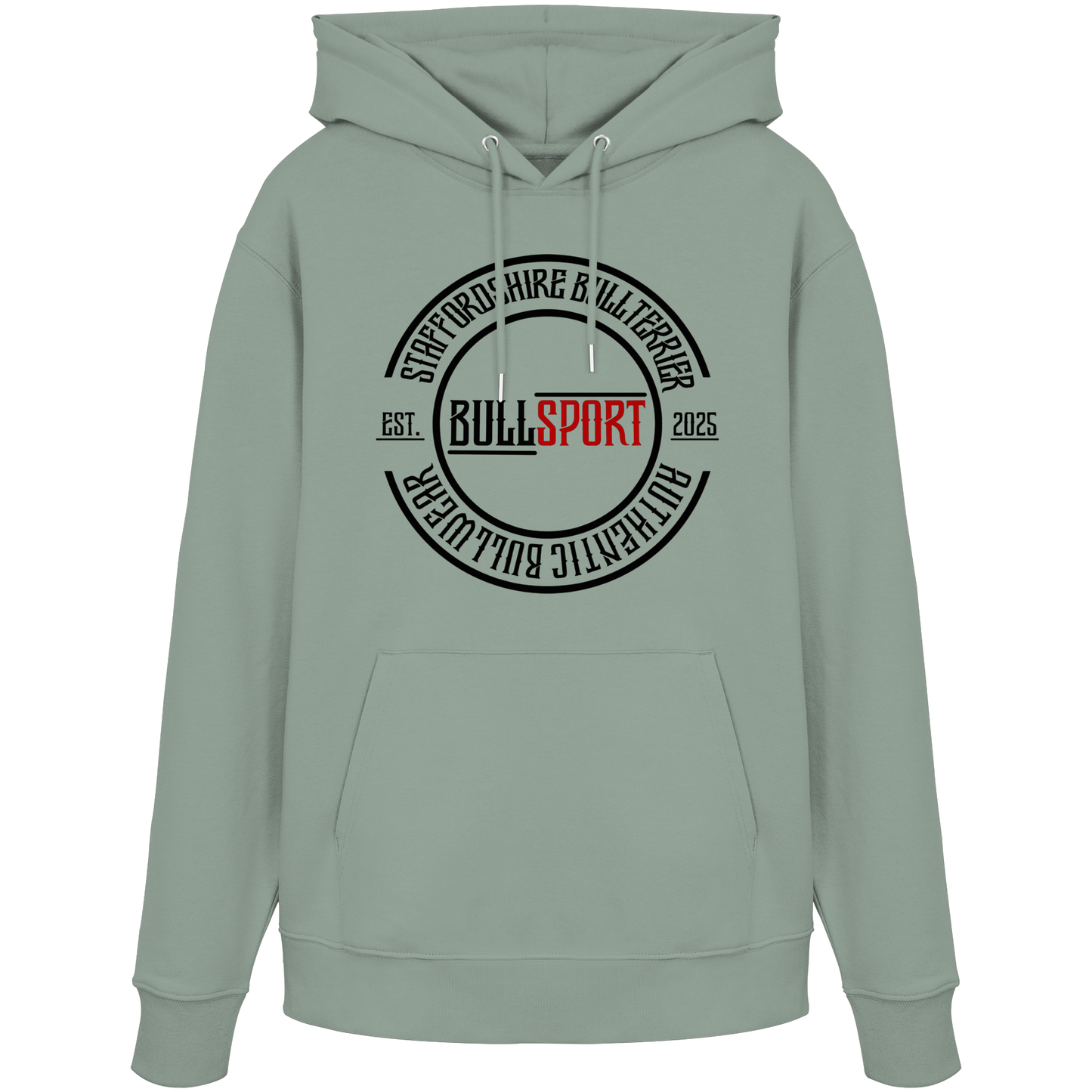 Hoodie Staffordshire Bullterrier Circle EST.2025