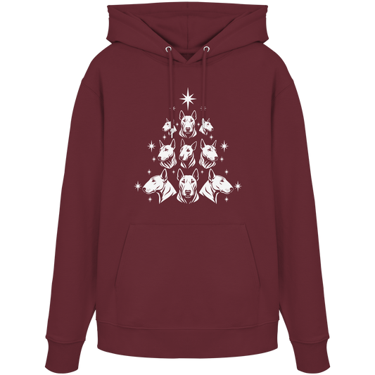 Hoodie Bullterrier Christbaum