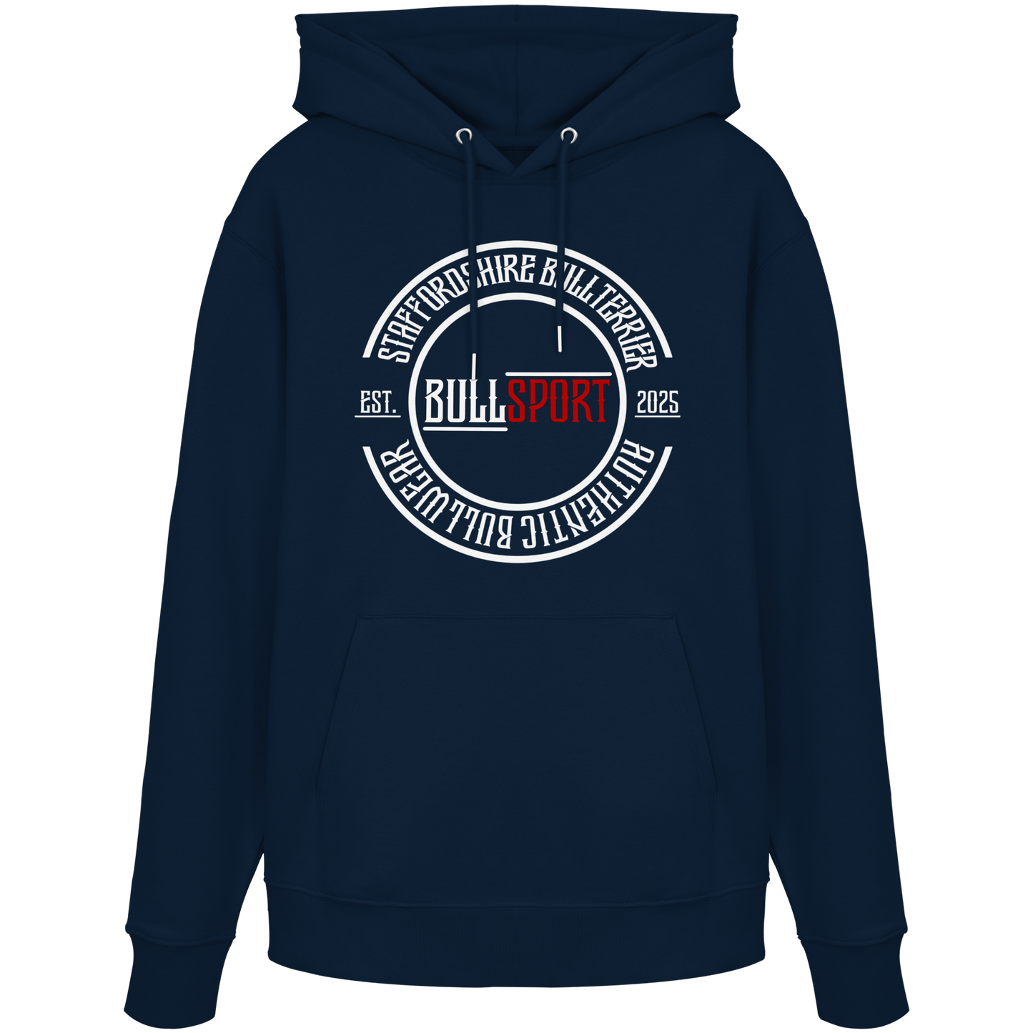 Hoodie Circle EST.2025 Staffordshire Bullterrier - BULLSPORT