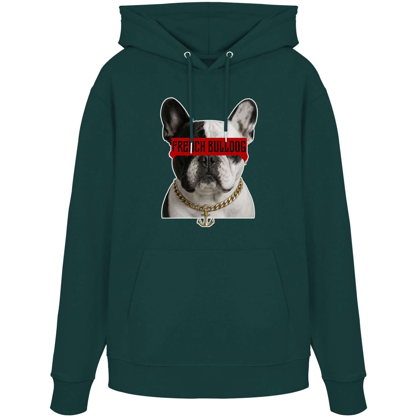 Hoodie Censored French Bulldog - BULLSPORT