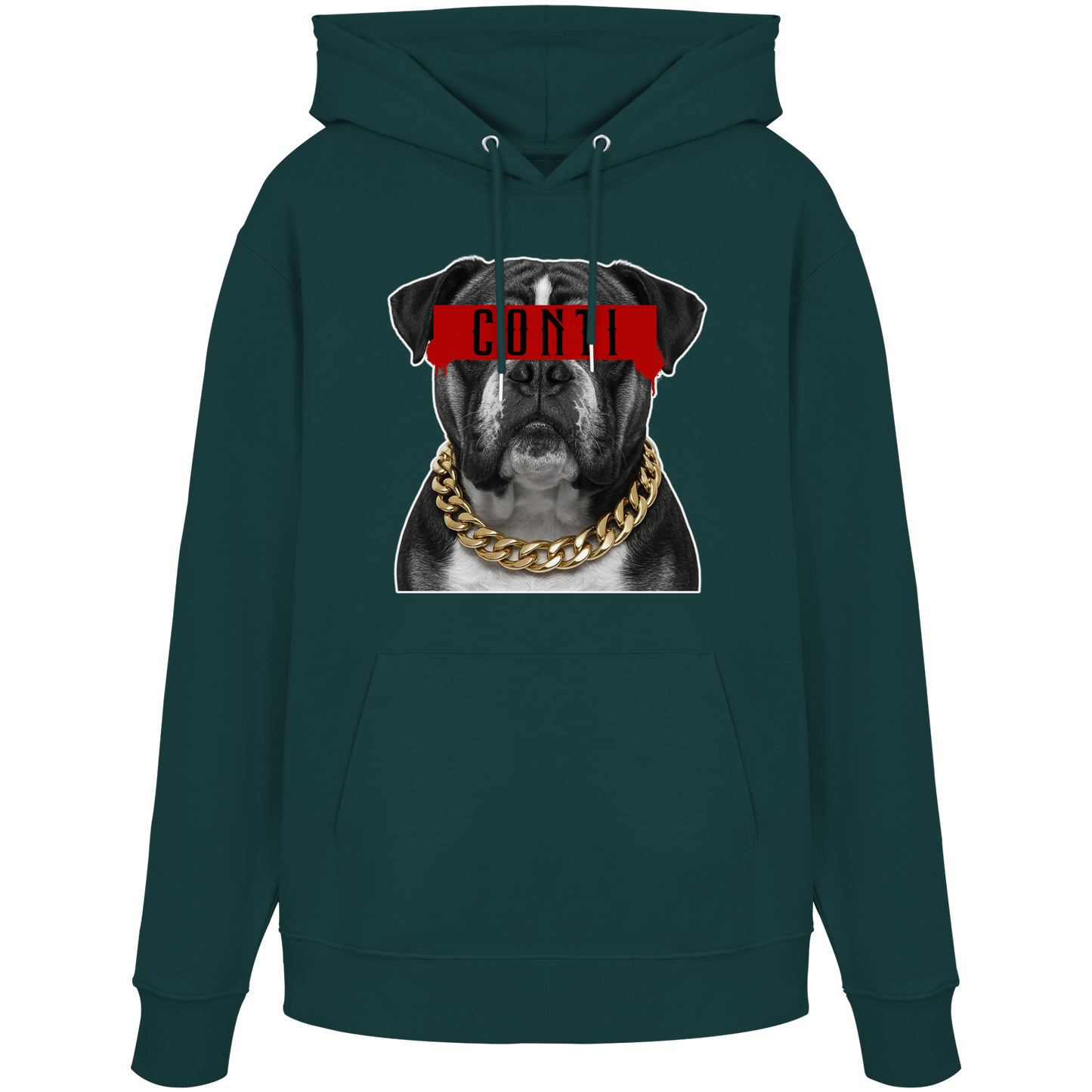 Hoodie Censored Continental Bulldog - BULLSPORT