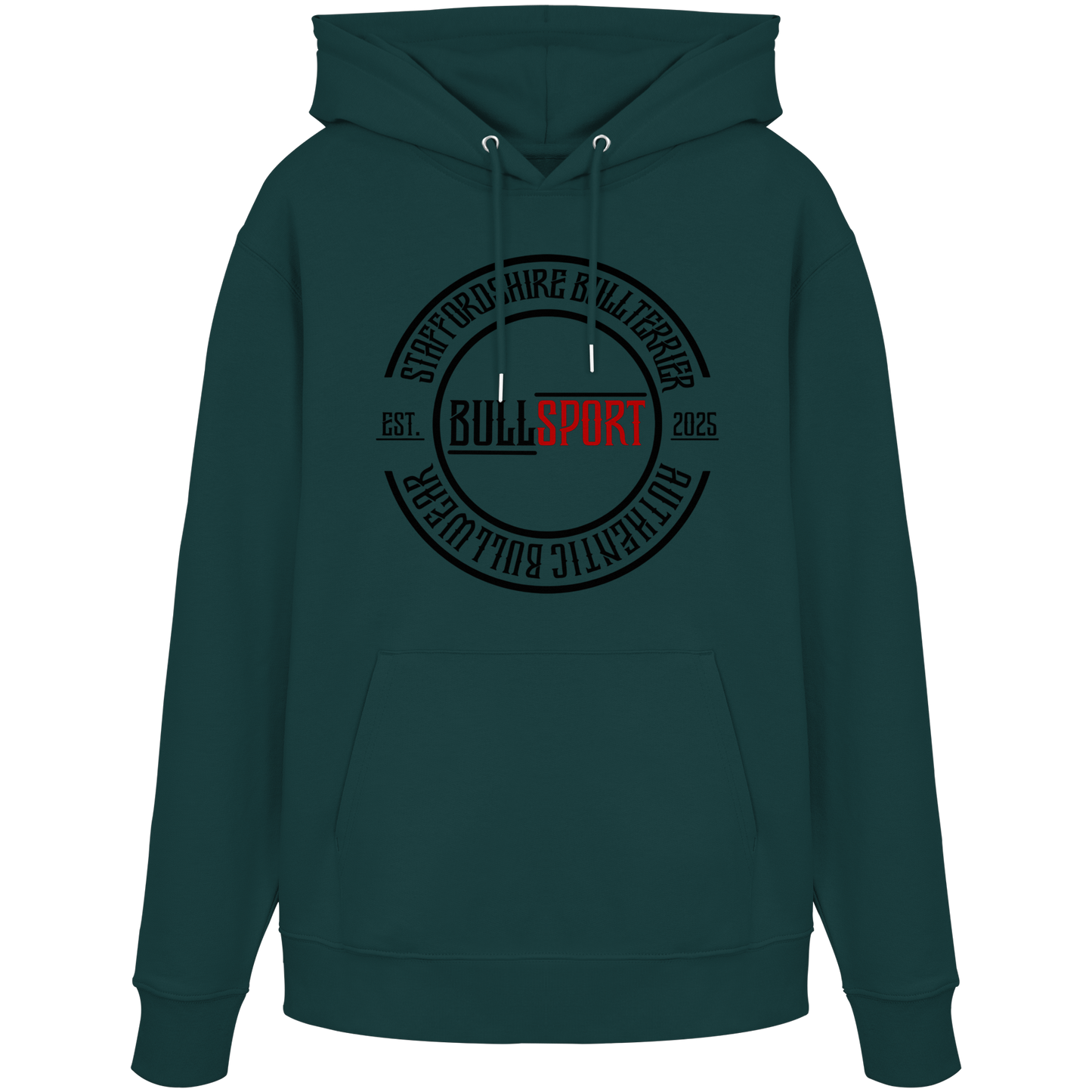 Hoodie Staffordshire Bullterrier Circle EST.2025