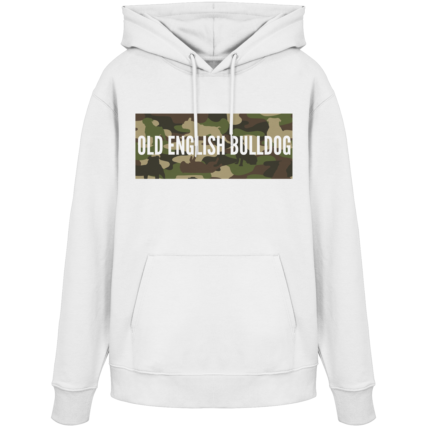 Hoodie Old English Bulldog Camouflage - BULLSPORT