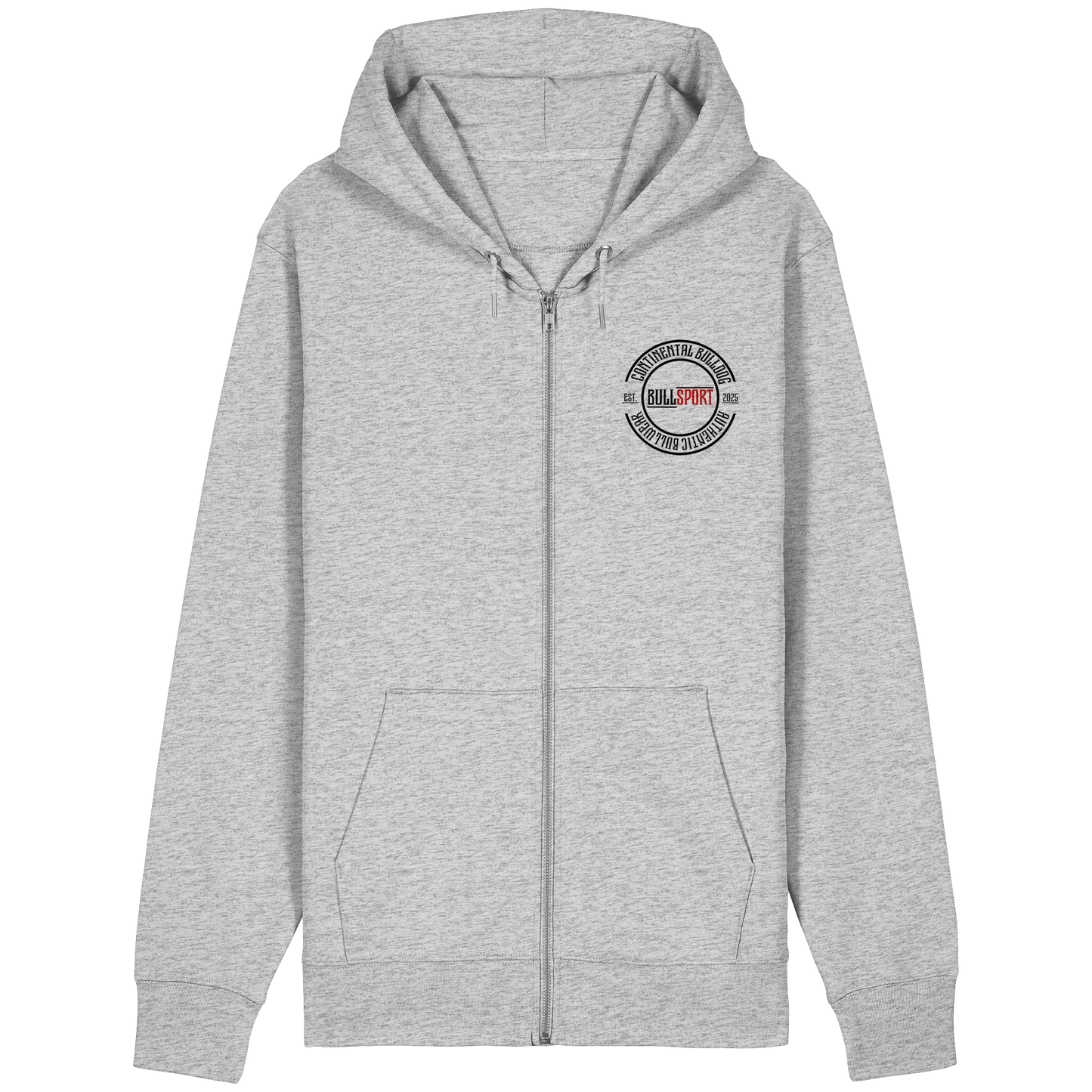 Zip Hoodie Circle EST.2025 Continental Bulldog