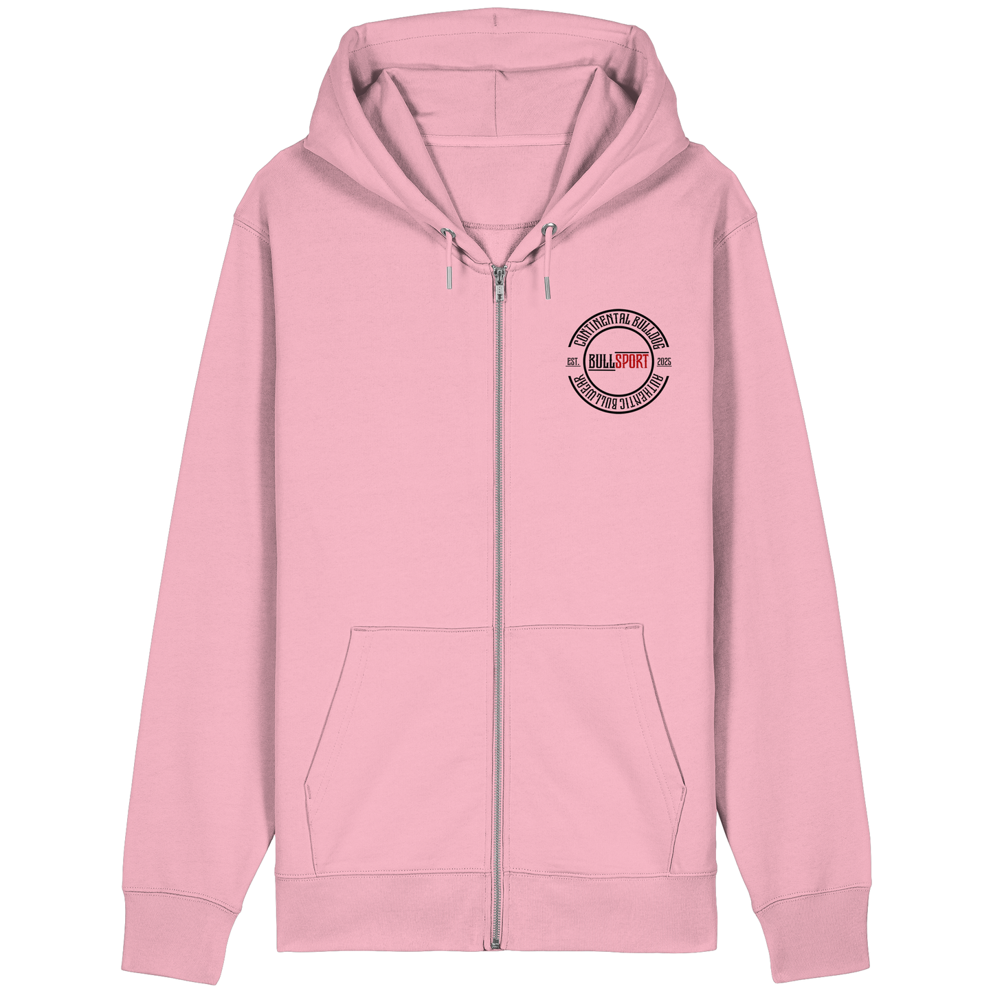 Zip Hoodie Circle EST.2025 Continental Bulldog
