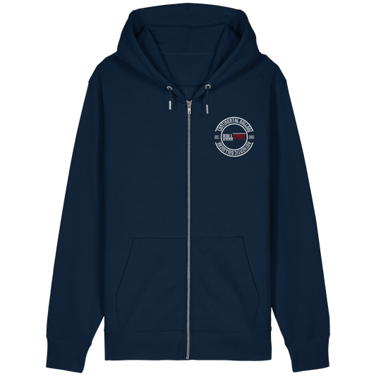 Zip Hoodie Circle EST.2025 Continental Bulldog - BULLSPORT