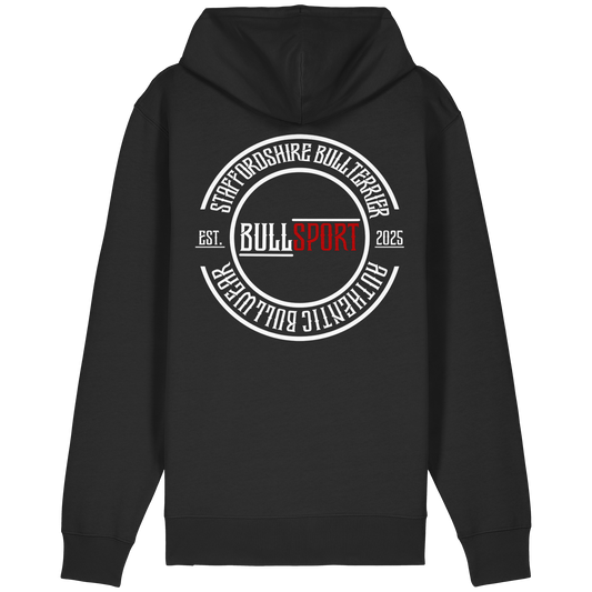 Zip Hoodie Circle EST.2025 Staffordshire Bullterrier
