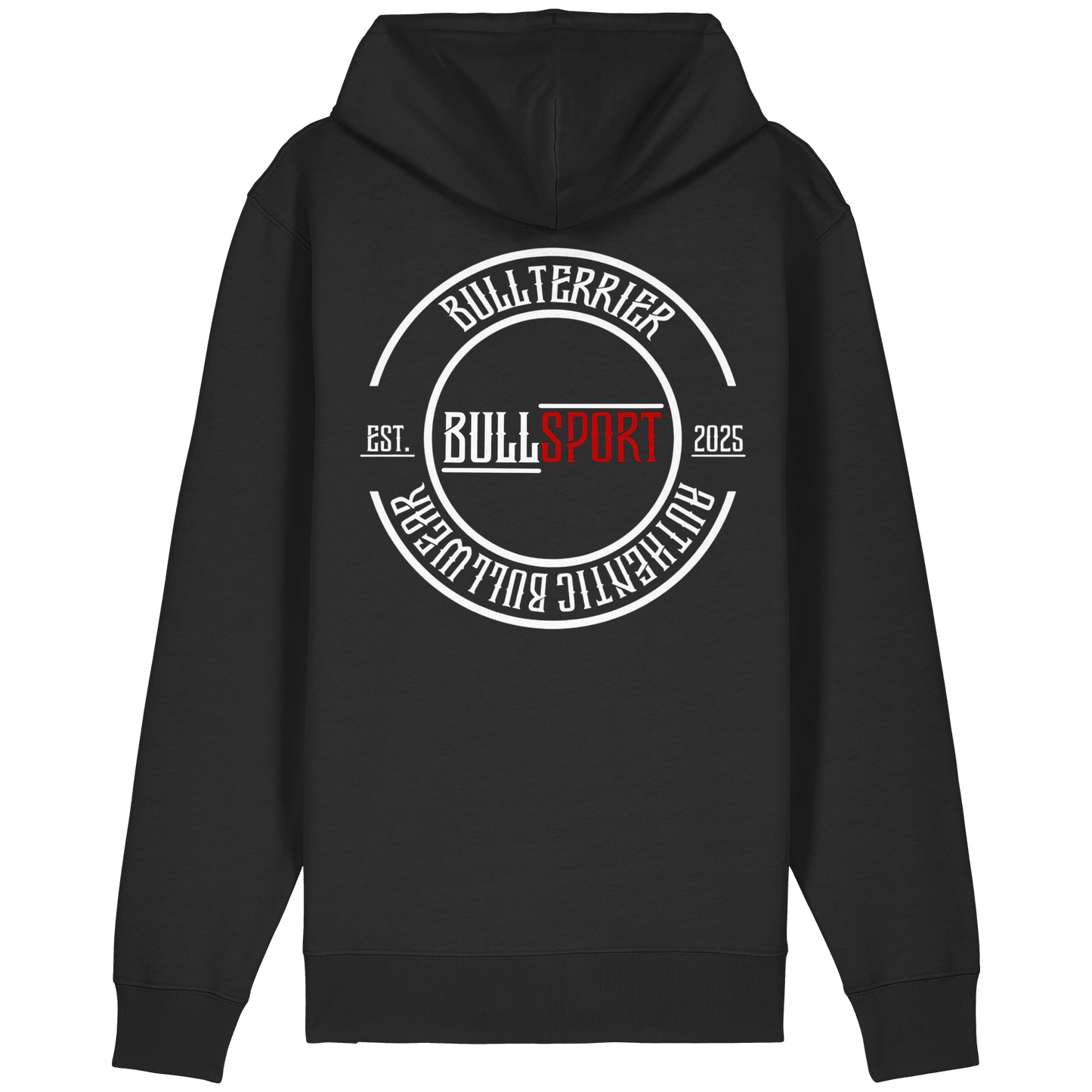 Zip Hoodie Circle EST.2025 Bullterrier