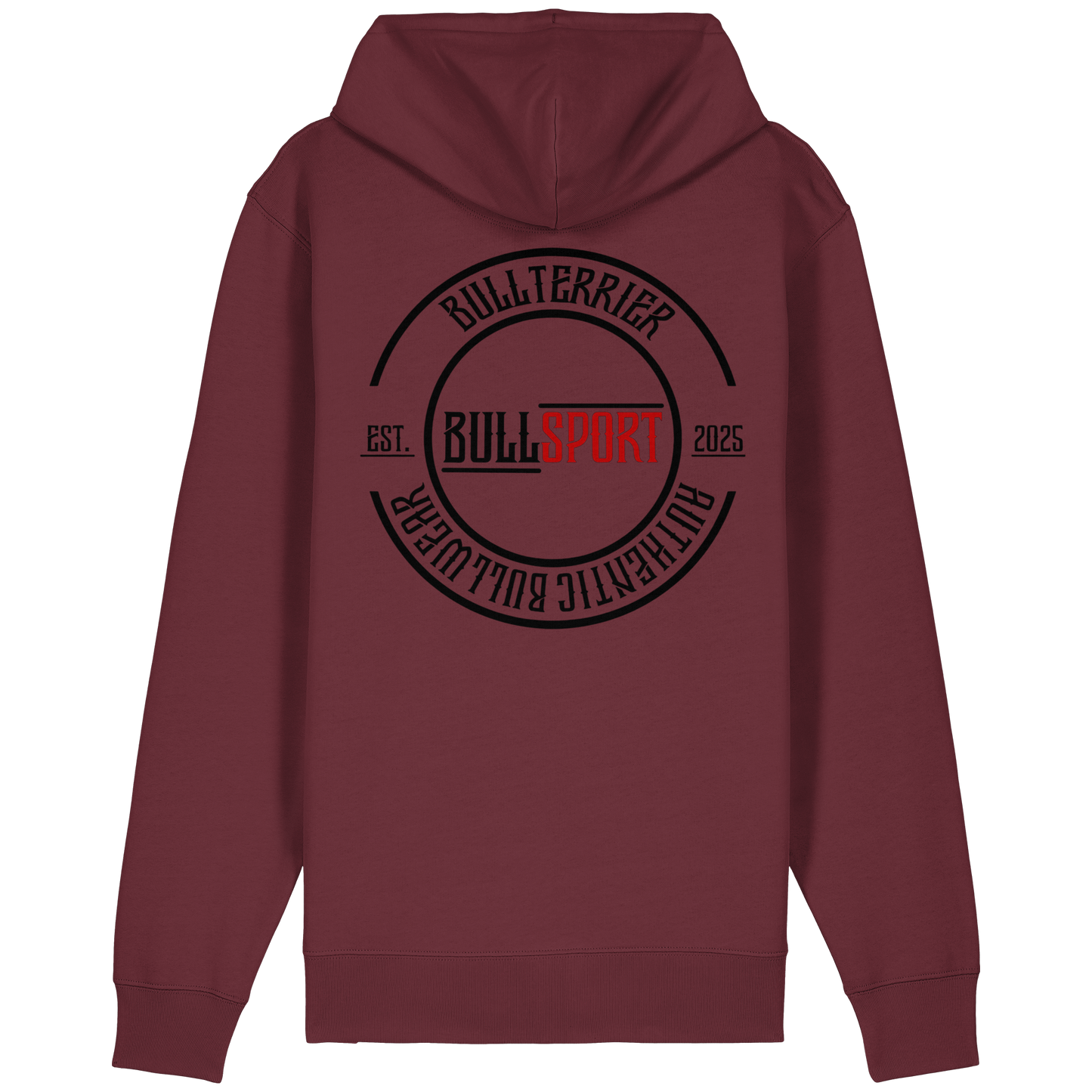 Zip Hoodie Circle EST.2025 Bullterrier