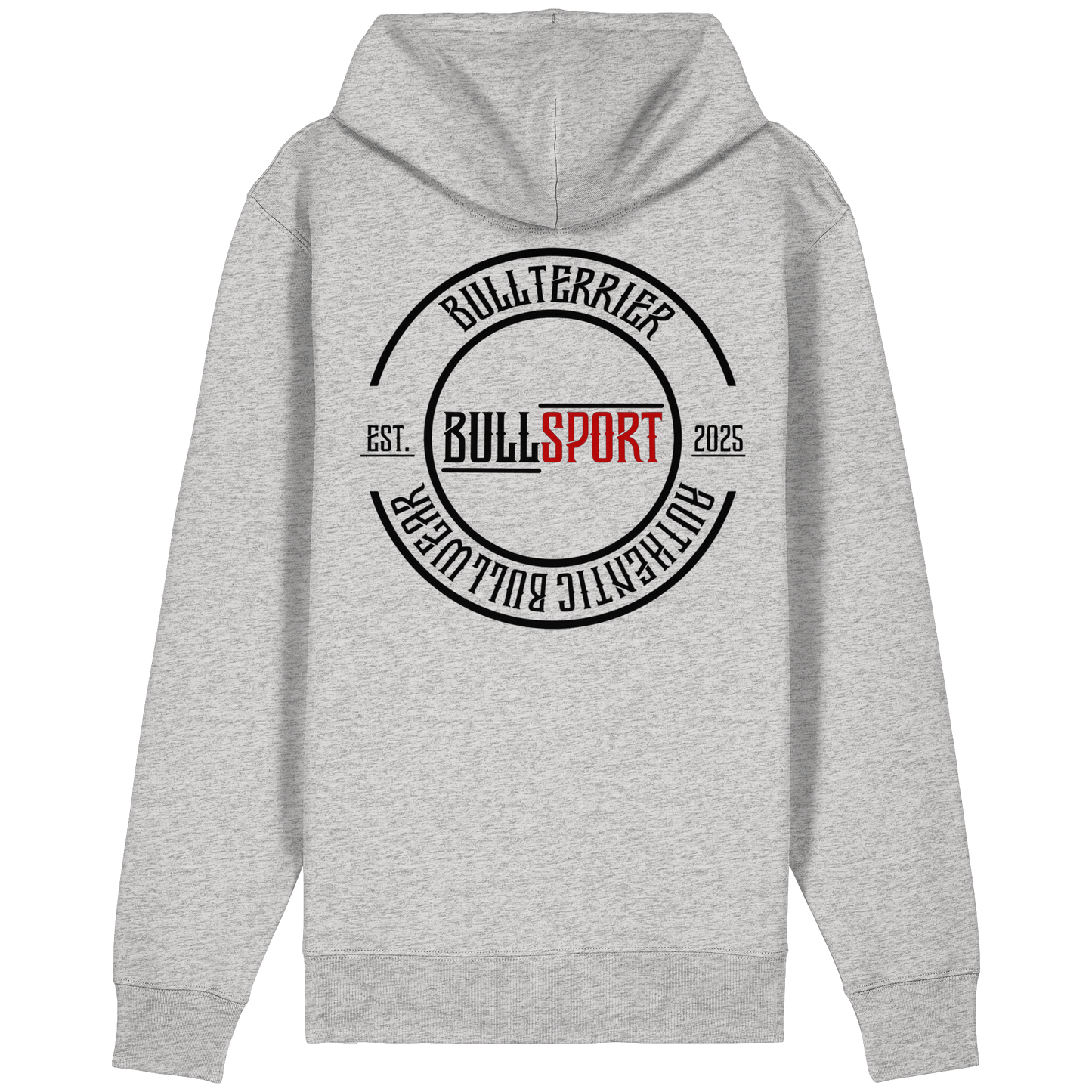 Zip Hoodie Circle EST.2025 Bullterrier
