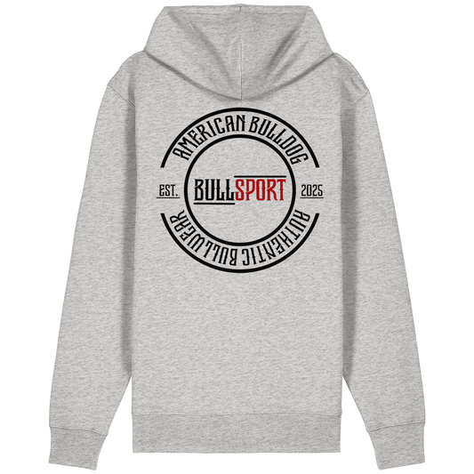 Zip Hoodie Circle EST.2025 American Bulldog - BULLSPORT