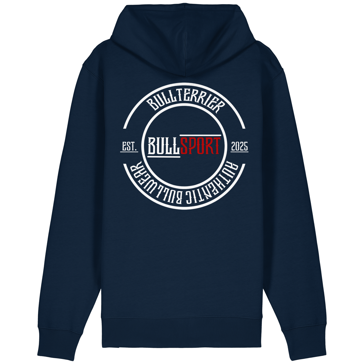 Zip Hoodie Circle EST.2025 Bullterrier