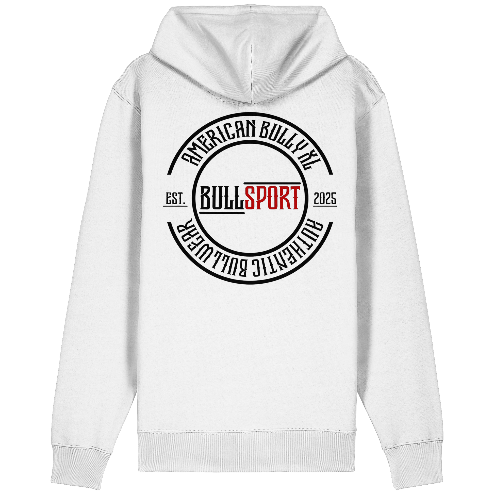 Zip Hoodie Circle EST.2025 American Bully XL - BULLSPORT