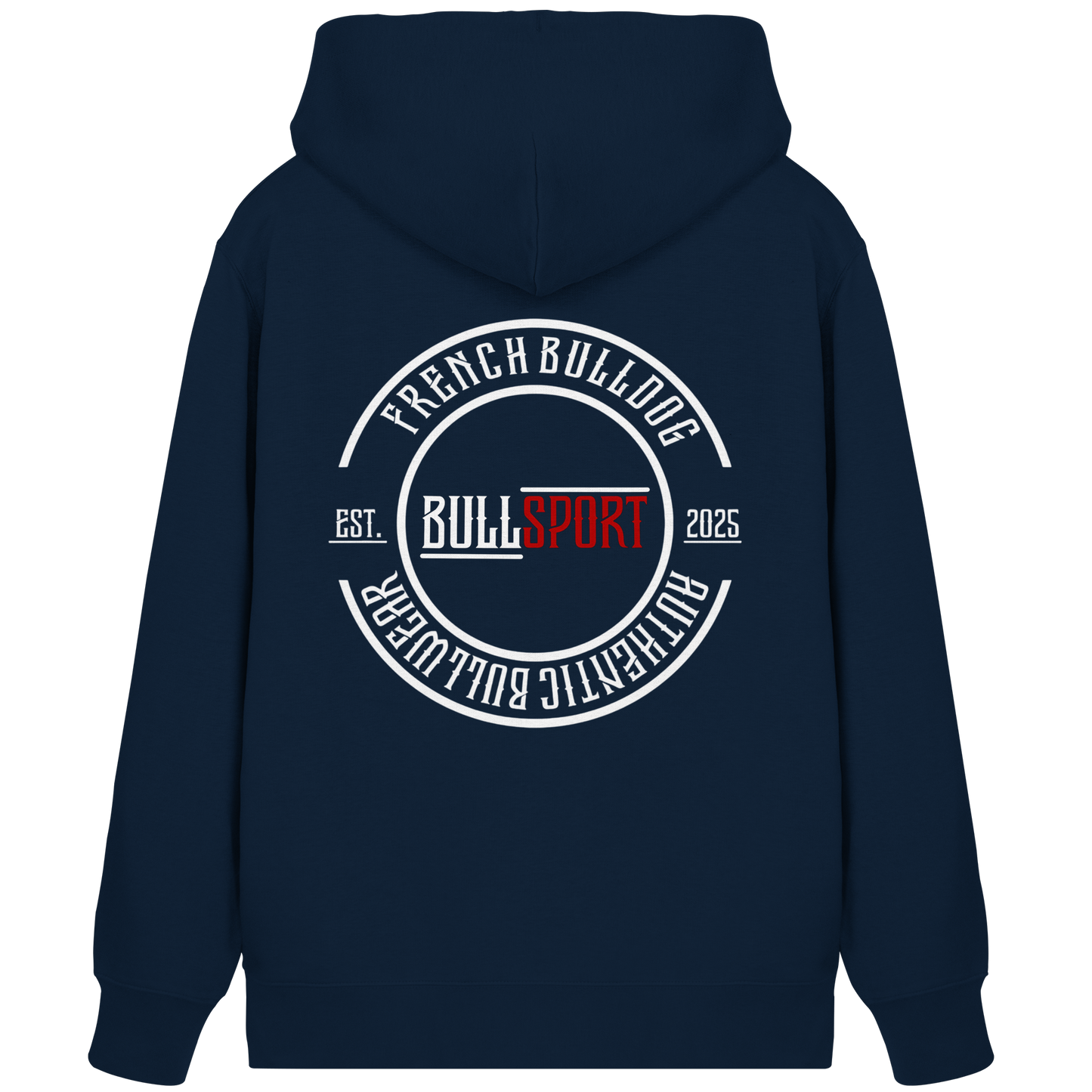 Zip hoodie French Bulldog Circle EST.2025