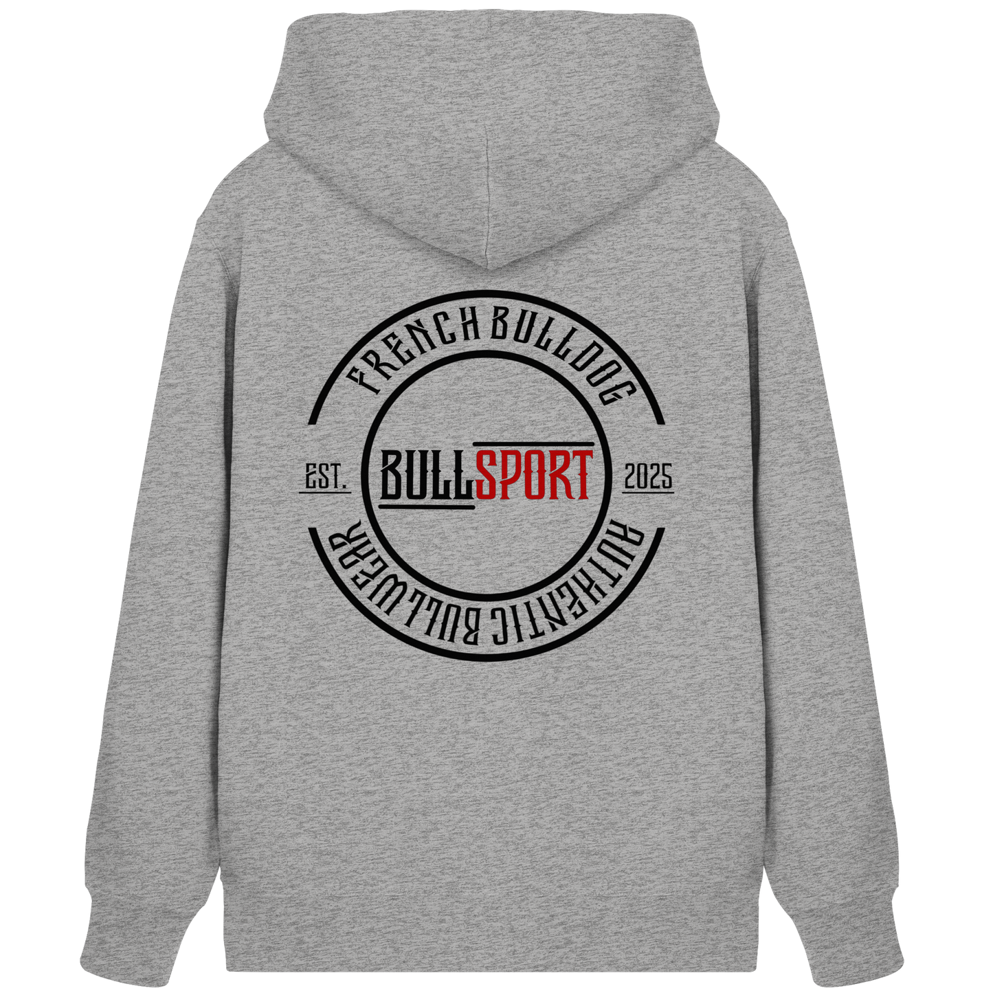 Zip hoodie French Bulldog Circle EST.2025