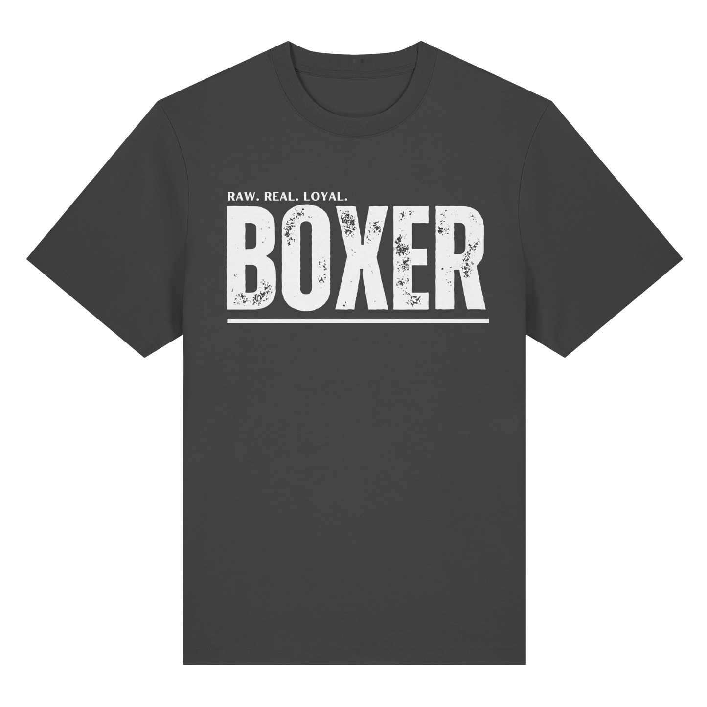 T-Shirt Boxer RAW. REAL. LOYAL. - BULLSPORT