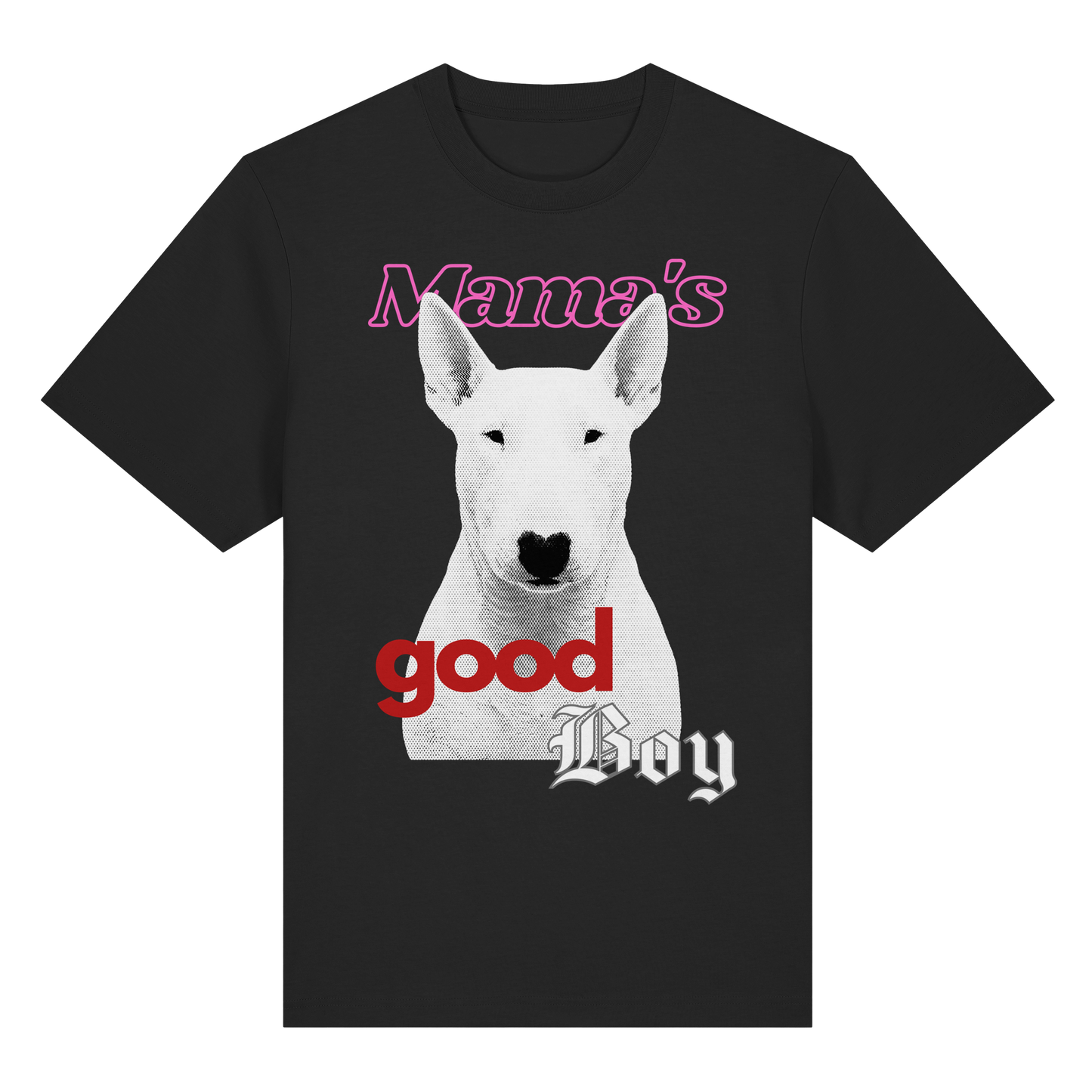 T-Shirt Bullterrier Mama's good Boy - BULLSPORT