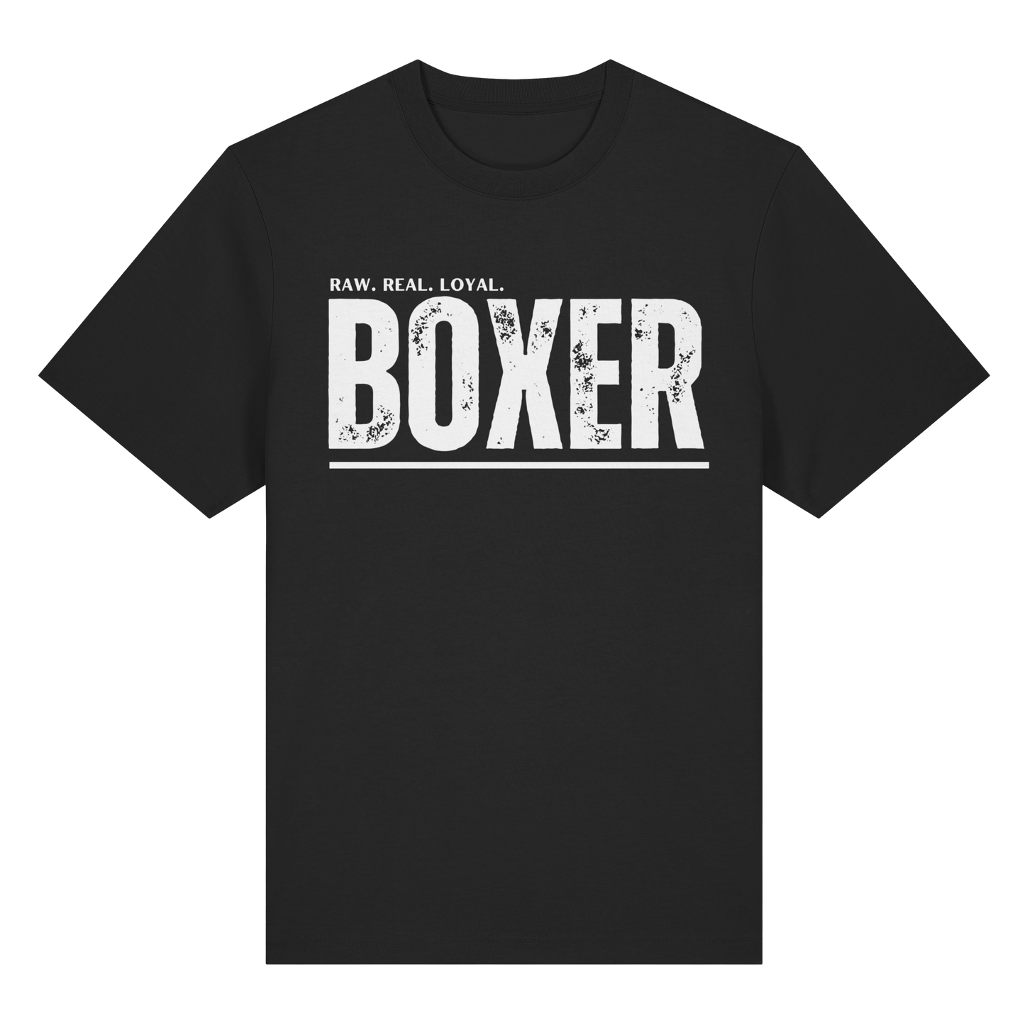 T-Shirt Boxer RAW. REAL. LOYAL. - BULLSPORT