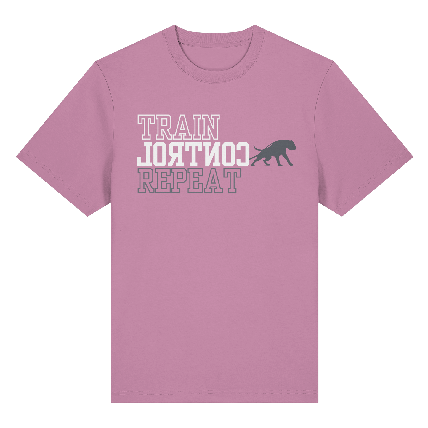 T-Shirt DOG TRAIN CONTROL REPEAT - BULLSPORT