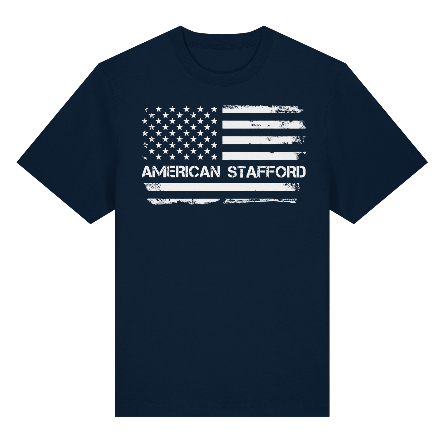 T-Shirt USA Flag American Stafford - BULLSPORT