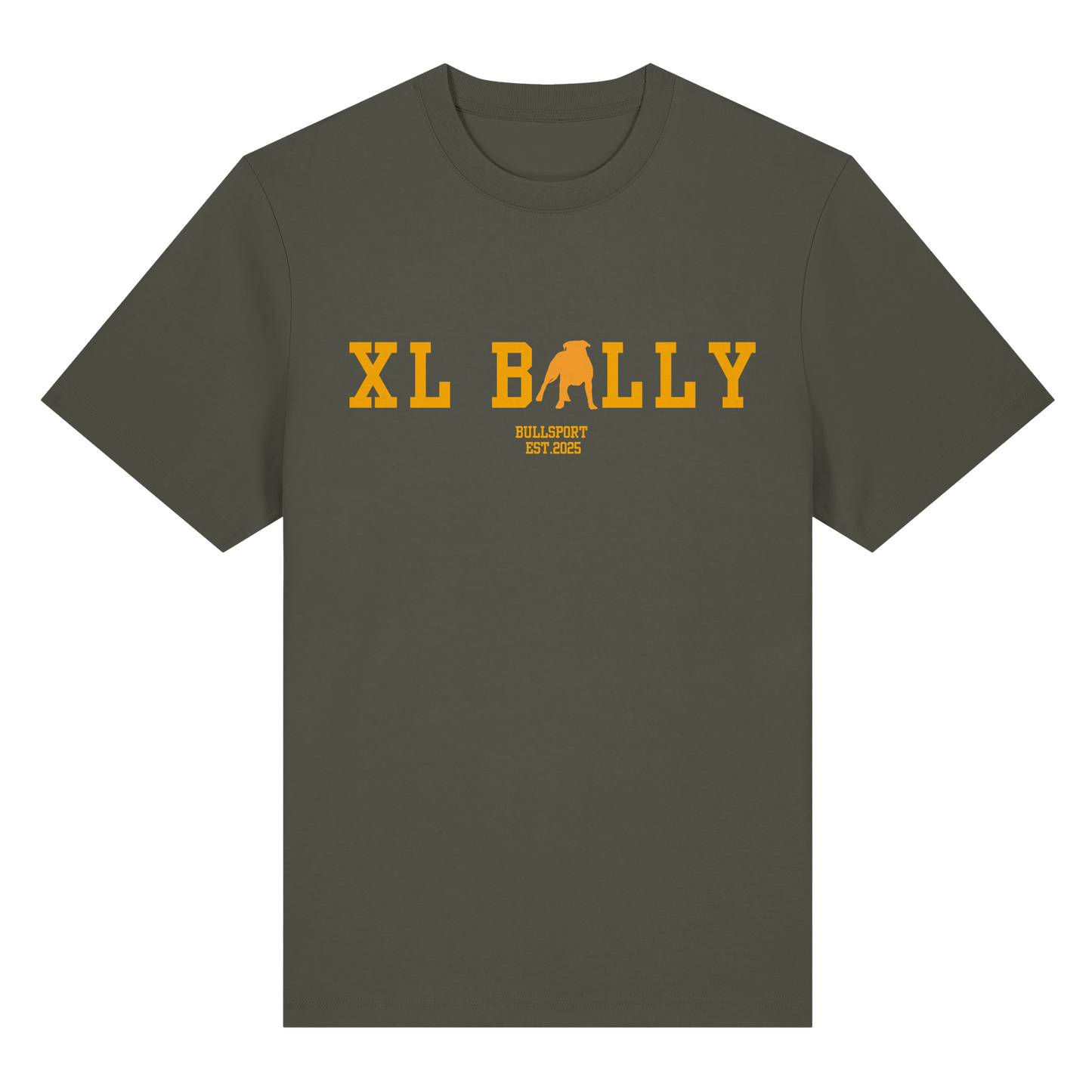 T-Shirt XL Bully Yellow - BULLSPORT