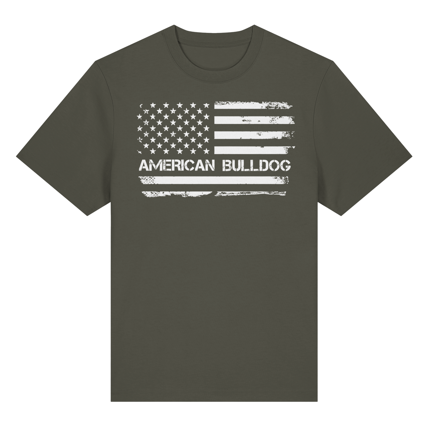 T-Shirt USA Flag American Bulldog - BULLSPORT