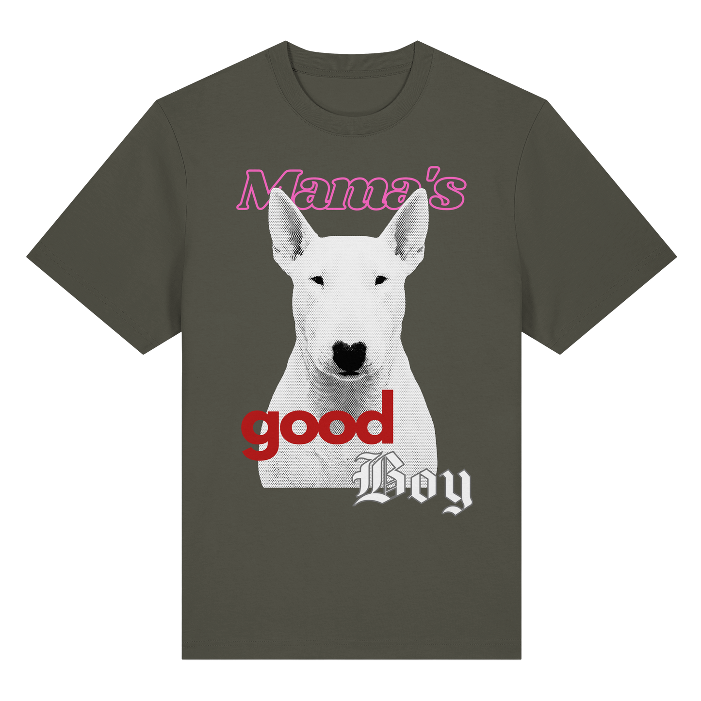T-Shirt Bullterrier Mama's good Boy - BULLSPORT