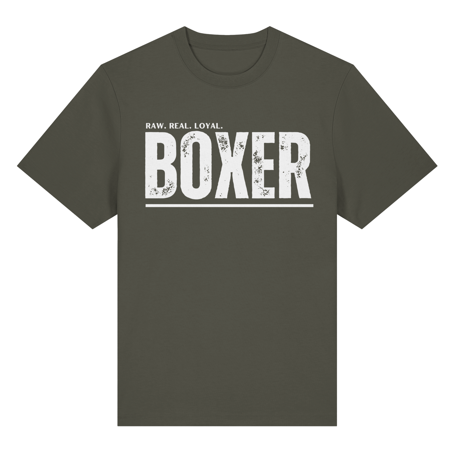 T-Shirt Boxer RAW. REAL. LOYAL. - BULLSPORT