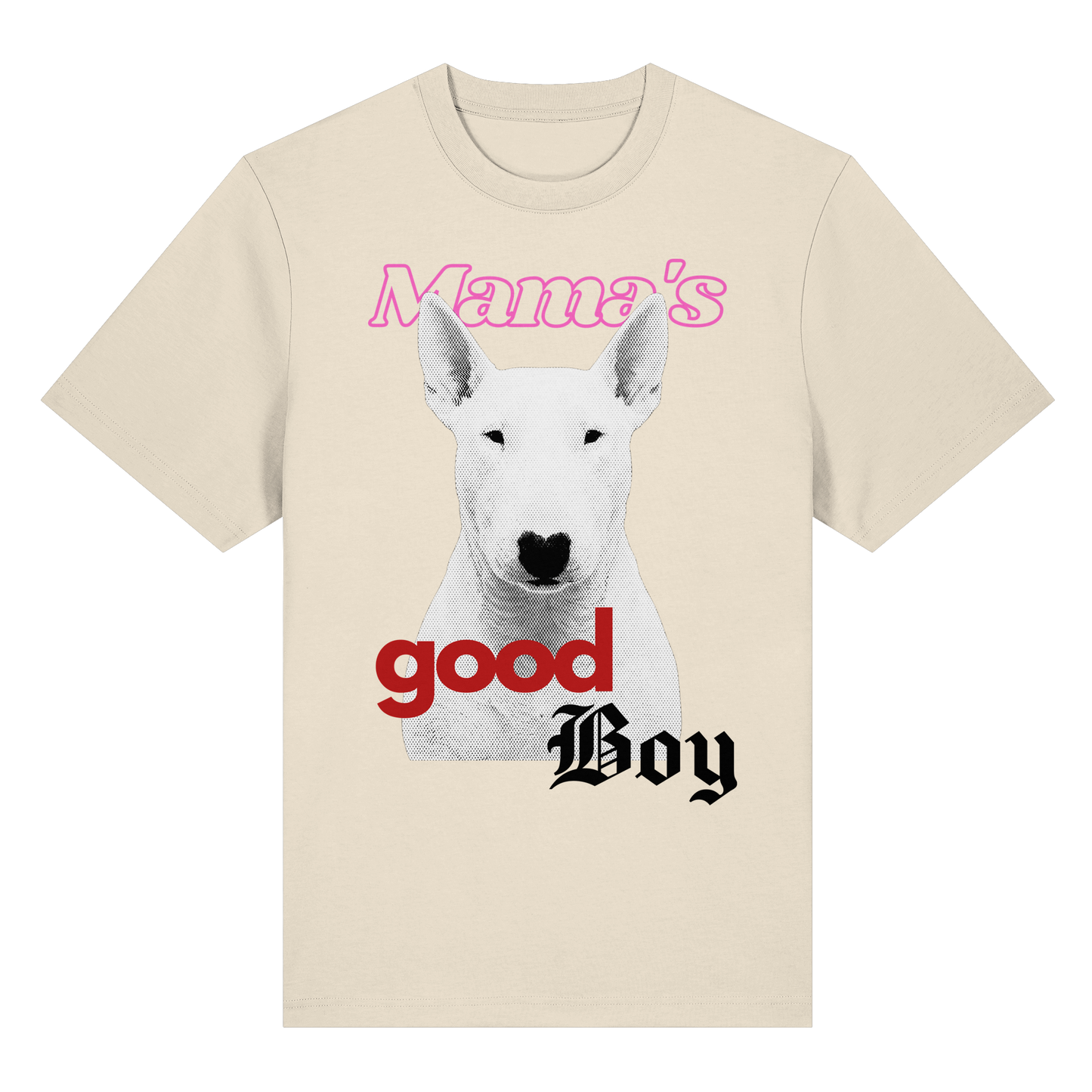 T-Shirt Bullterrier Mama's good Boy - BULLSPORT