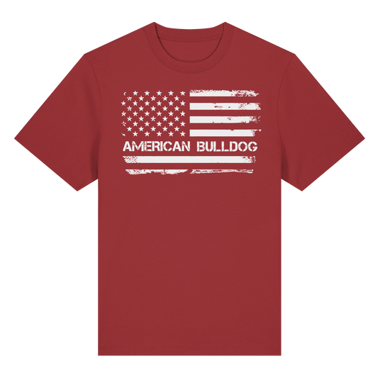 T-Shirt USA Flag American Bulldog - BULLSPORT