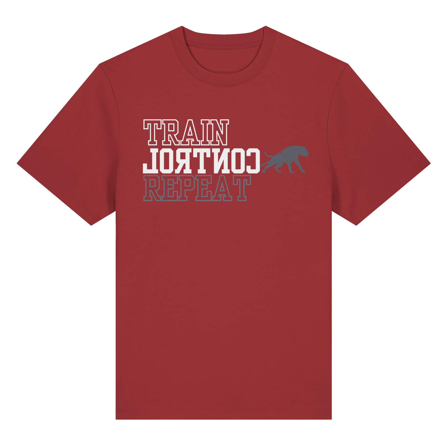 T-Shirt DOG TRAIN CONTROL REPEAT - BULLSPORT